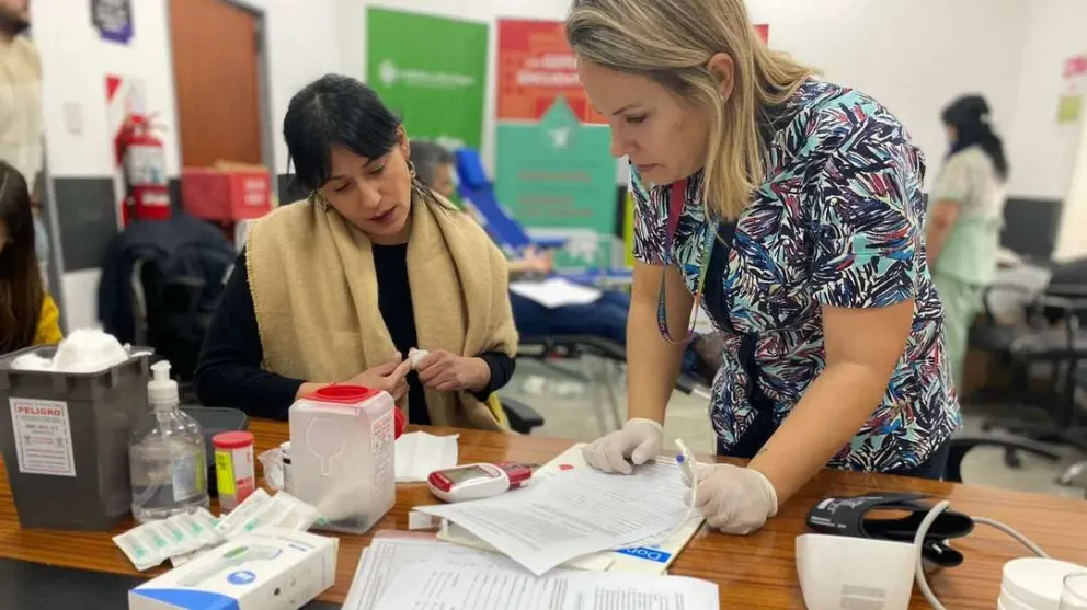 Empleados de Lotería se suman a la campaña de donación de sangre