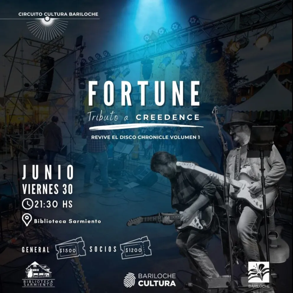 Fortune se presenta en la Biblioteca Sarmiento