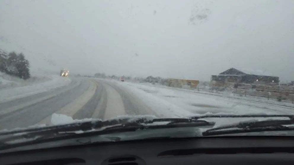 Alerta meteorológica por nevadas en Río Negro