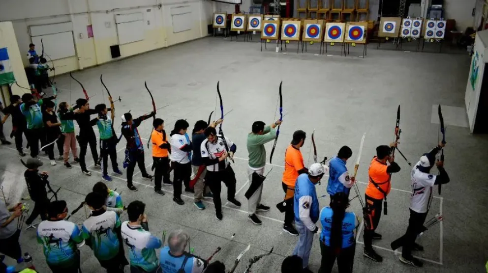 Gran competencia de tiro con arco en la capital rionegrina 