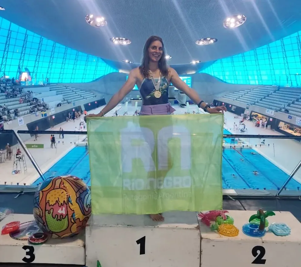 Nadadora barilochense brilló a nivel mundial