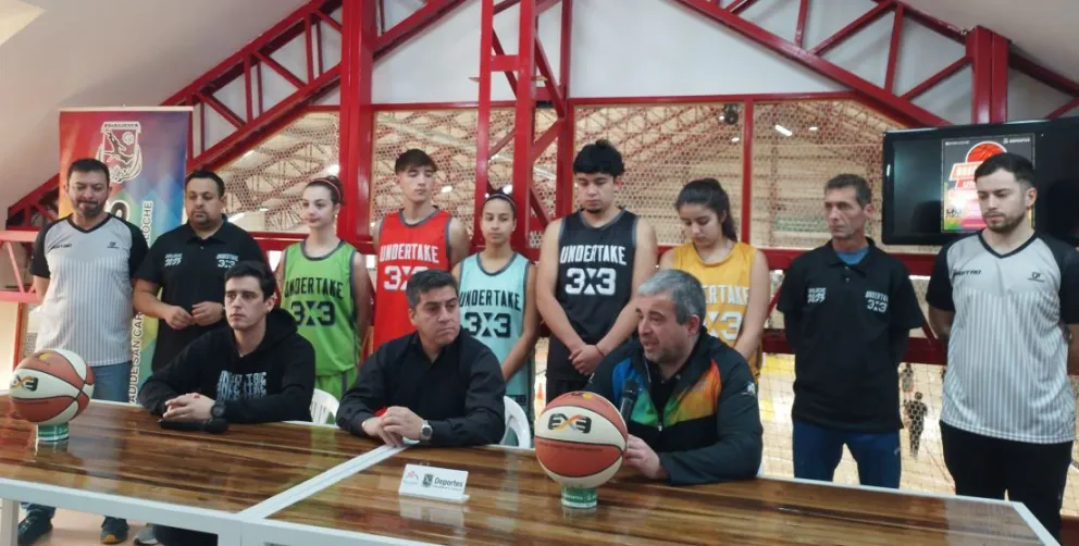 Se presentó el torneo de básquet 3x3 municipal 