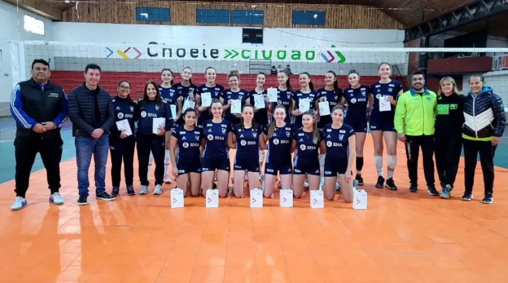 Selección argentina Sub17 de vóley se medirá con la selección de Río Negro