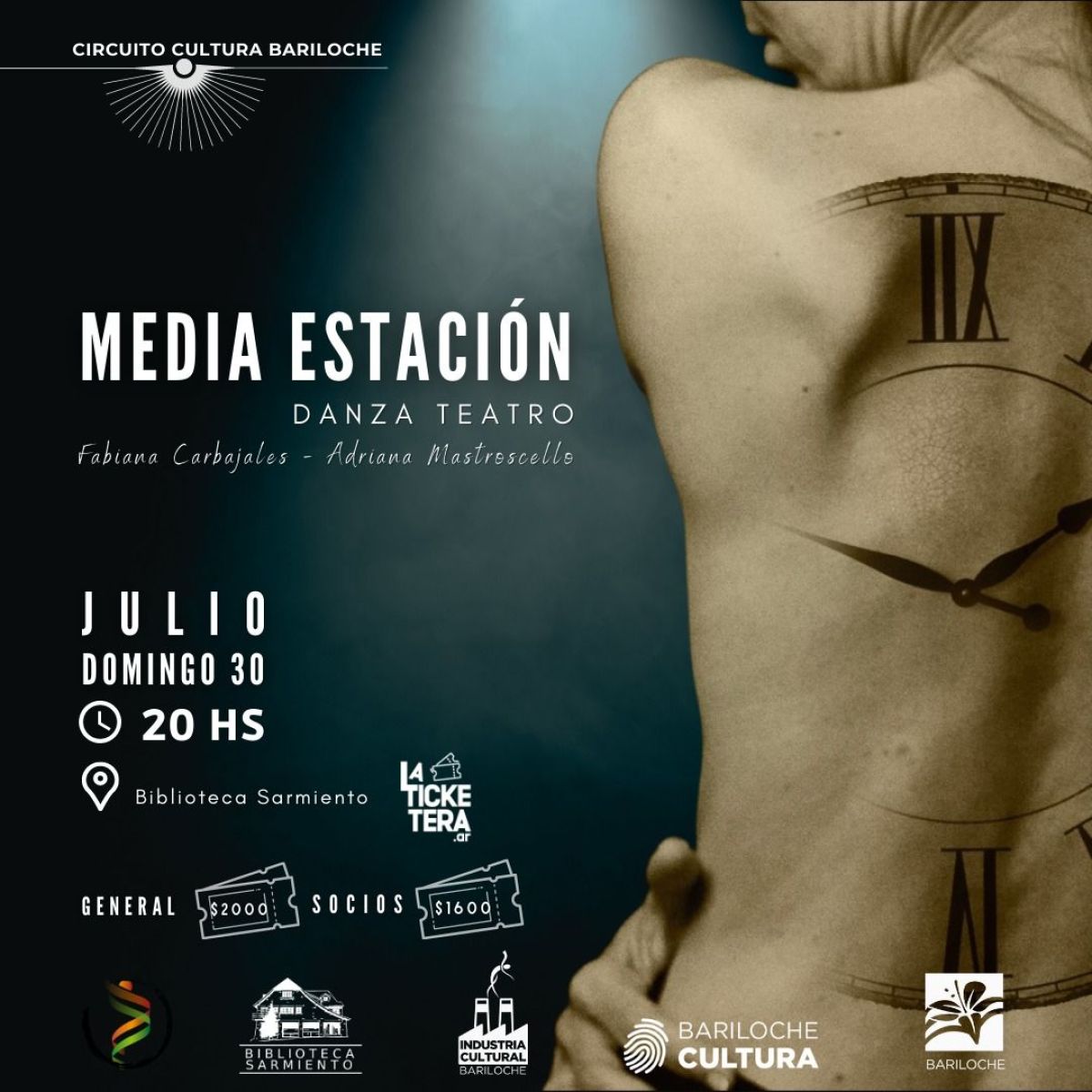 Presentan "Media Estación", una producción de Descalzas Danzas