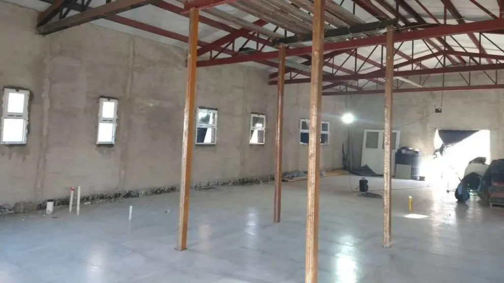 Avanza la obra de ampliación del hospital de Ñorquinco