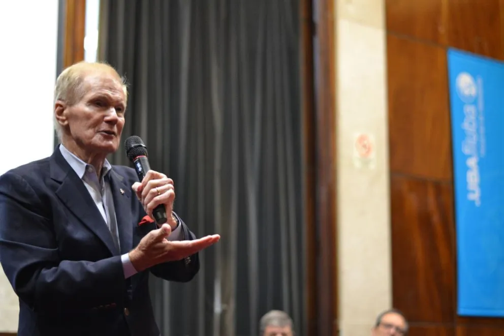 Bill Nelson en Buenos Aires - Foto EFE