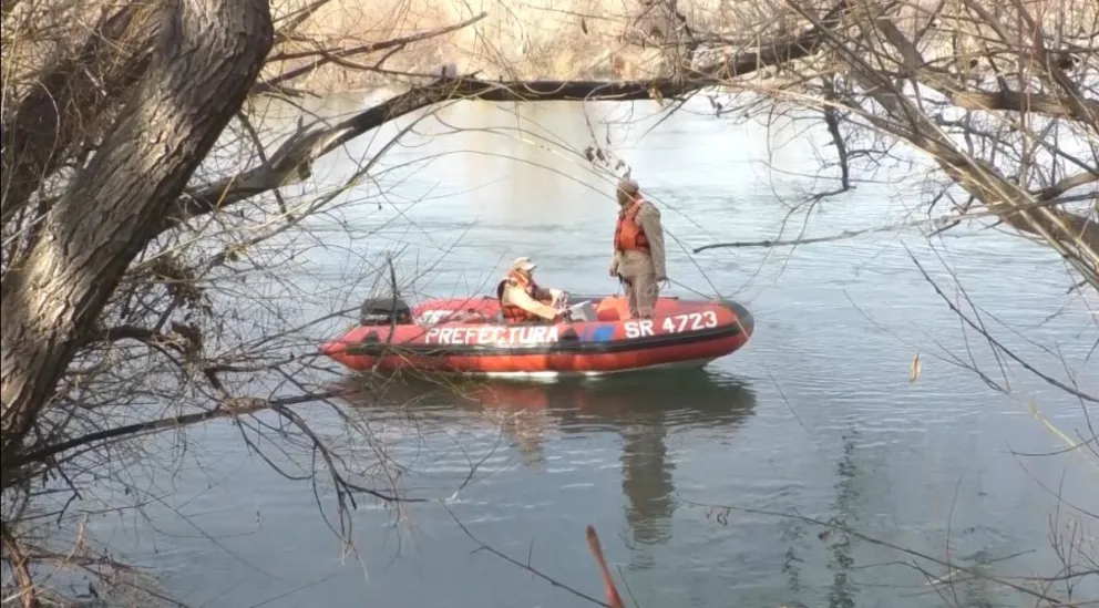 Roca: Encontraron en un río el cuerpo de un hombre que desapareció el 17 de julio