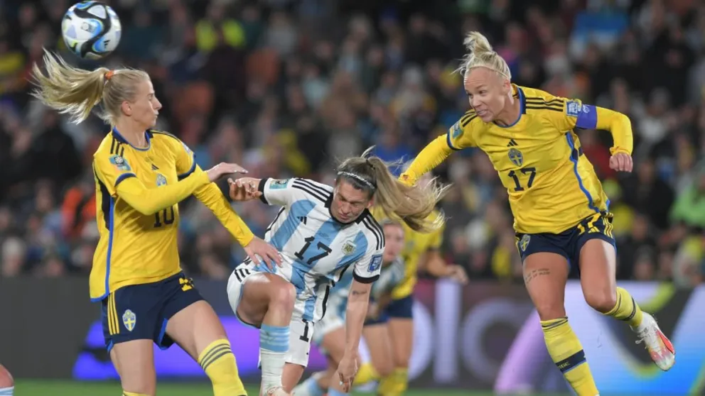 Argentina perdió ante Suecia y quedó eliminada del Mundial femenino