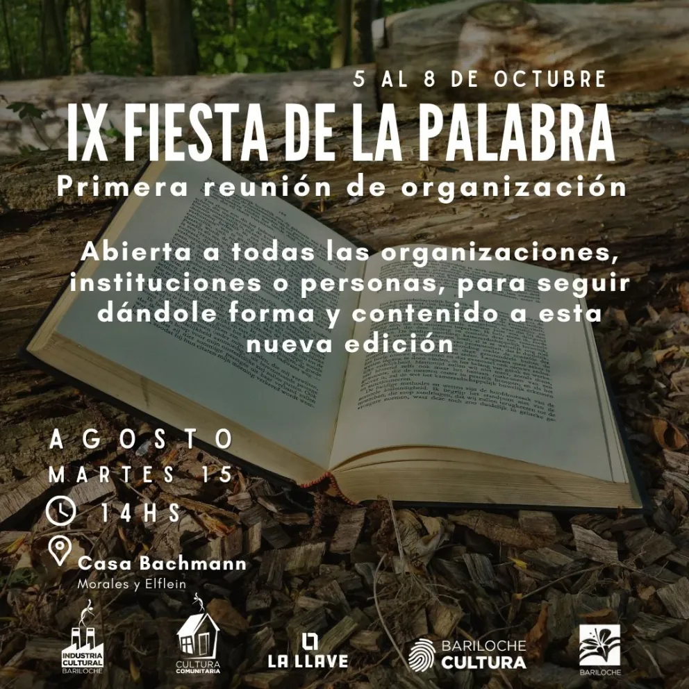 Convocatoria IX Fiesta de la Palabra