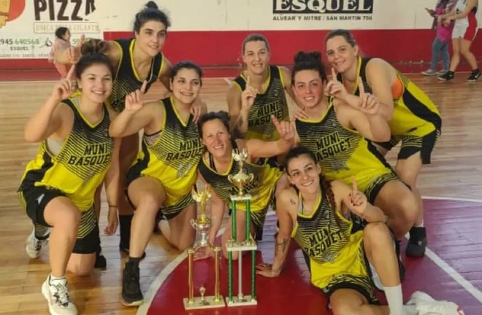 Las chicas de la Escuela Municipal ganaron otro torneo de básquet