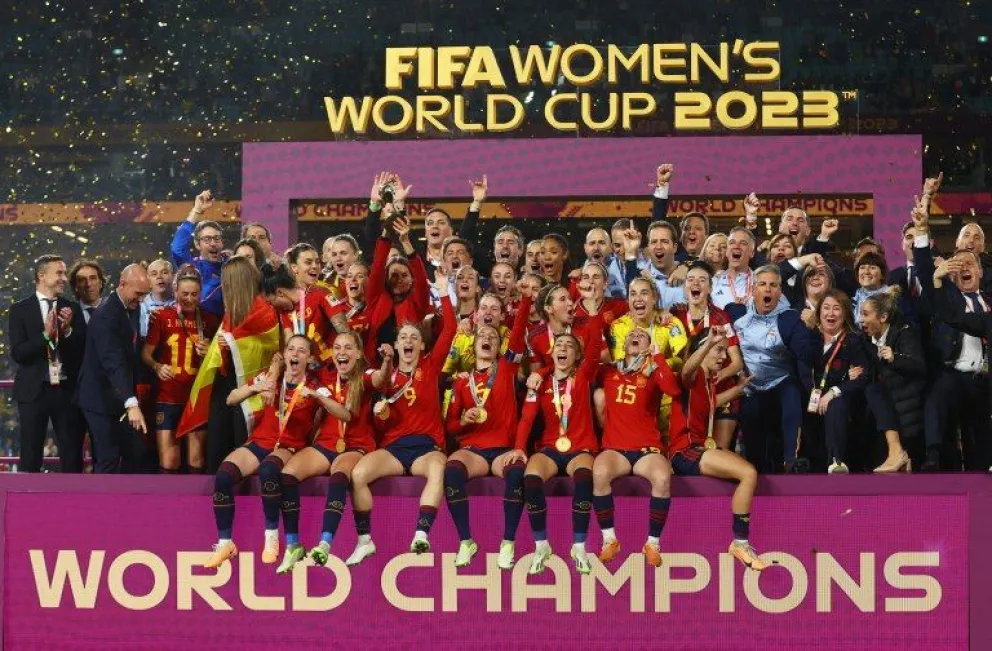 España venció a Inglaterra y se consagró por primera vez en el Mundial de fútbol femenino