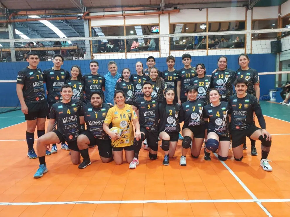 Se jugó otra doble fecha del vóley local