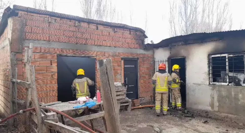 Explotó una garrafa en un merendero de Cipolletti: hay dos heridos