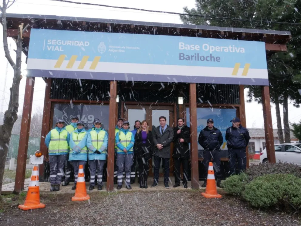 Inauguraron en Bariloche una nueva base operativa de la Agencia Nacional de Seguridad Vial