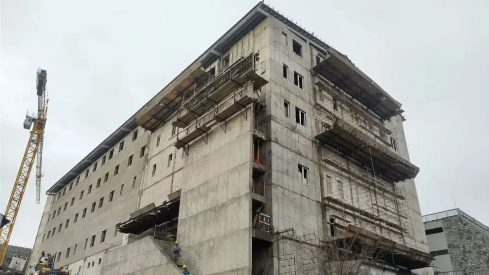 Avanzan las obras de ampliación del Hospital Zonal 