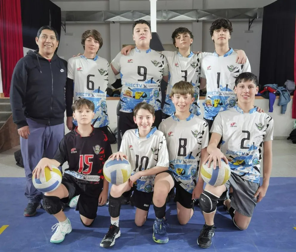 Equipos barilochenses de vóley viajan al Clasificatorio provincial Sub14 