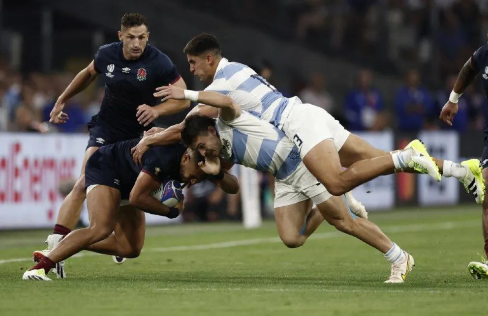 Los Pumas cayeron 27-10 ante Inglaterra en el debut mundialista