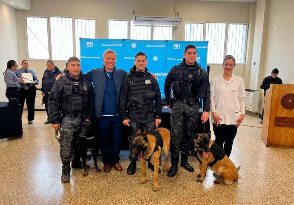 La Policía de Río Negro tendrá su primera médica veterinaria