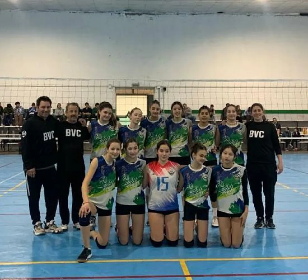 Selección femenina barilochense se quedó con el Provincial de vóley Sub 14