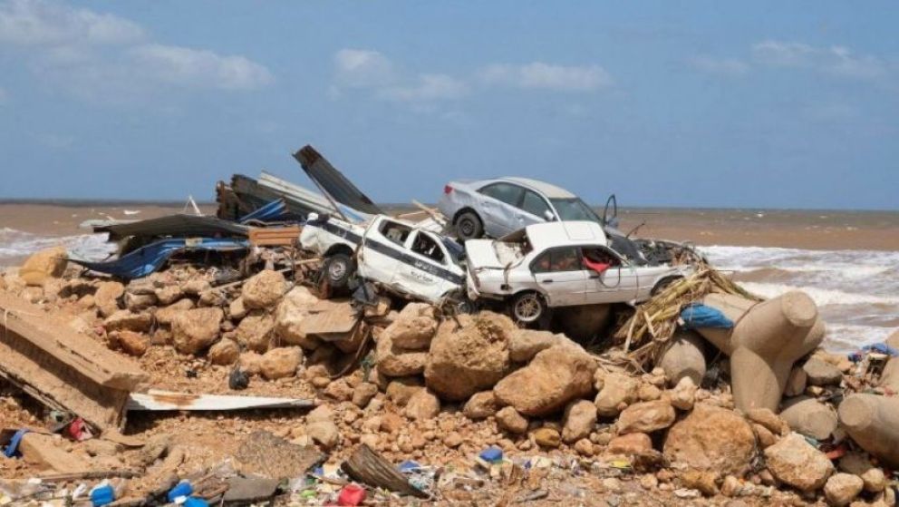 Las inundaciones en Libia ya dejaron más de 5.300 muertos y 10.000 desaparecidos