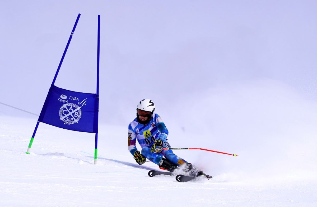 Campeonato Patagónico  Los infantiles compitieron en esquí alpino y nórdico