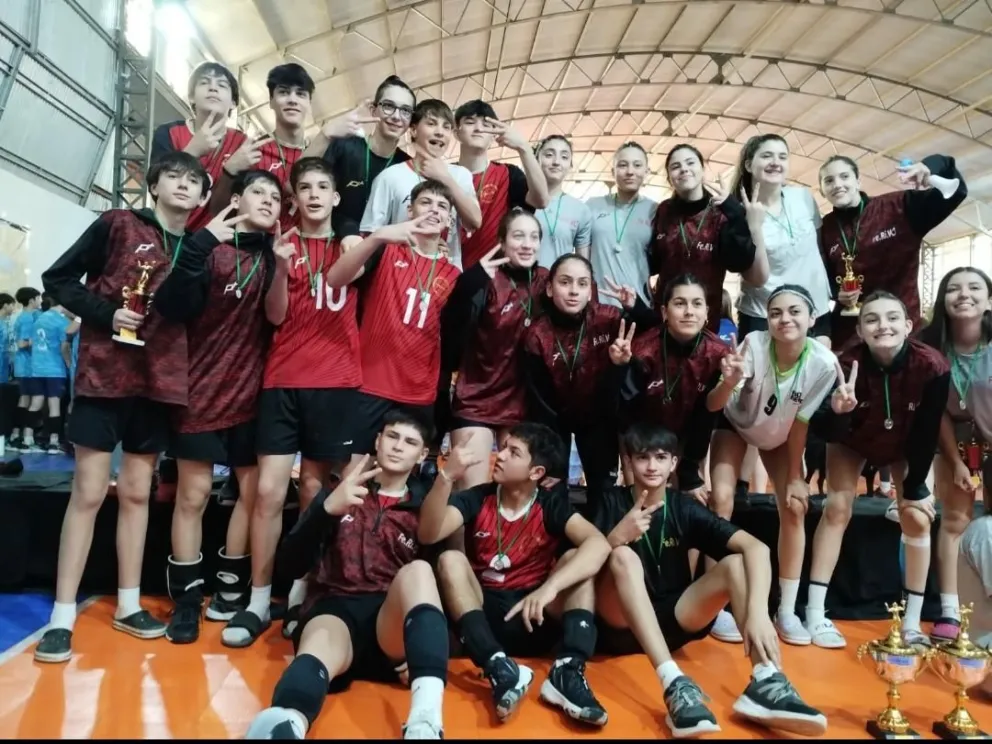 Con barilochenses en acción, Río Negro logró los subcampeonatos patagónicos