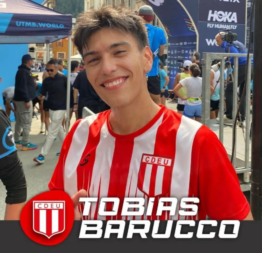 Joven barilochense disputa carreras de montaña en Europa