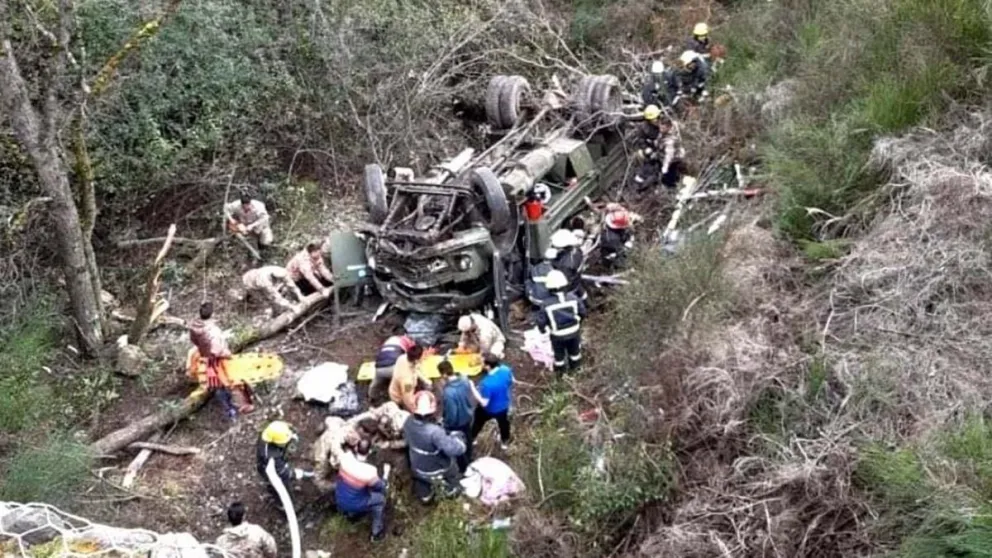 A un mes del accidente en San Martín de los Andes, dieron de alta al último soldado