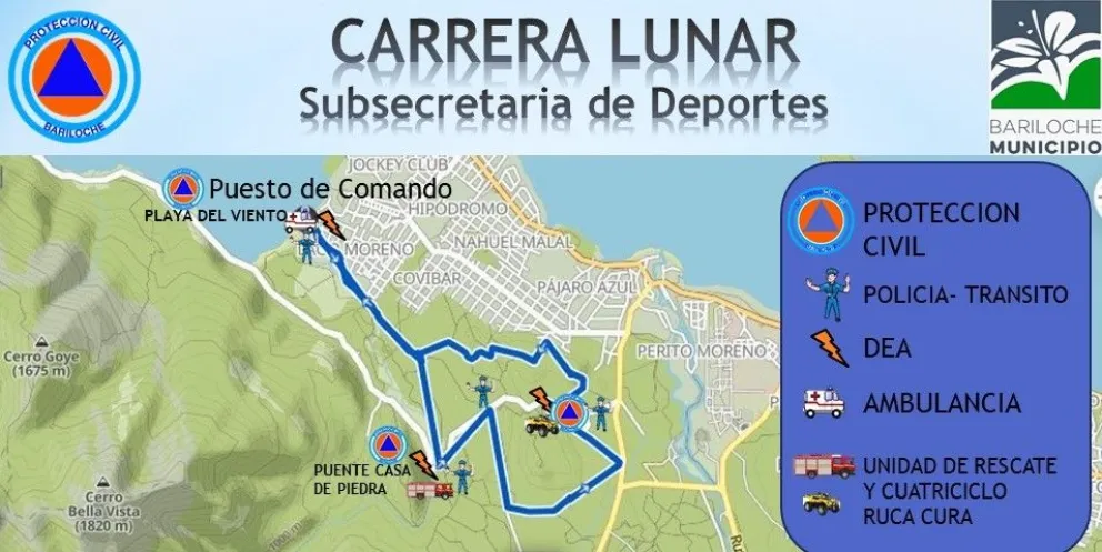 Protección Civil coordinará el operativo de seguridad para la Carrera Lunar