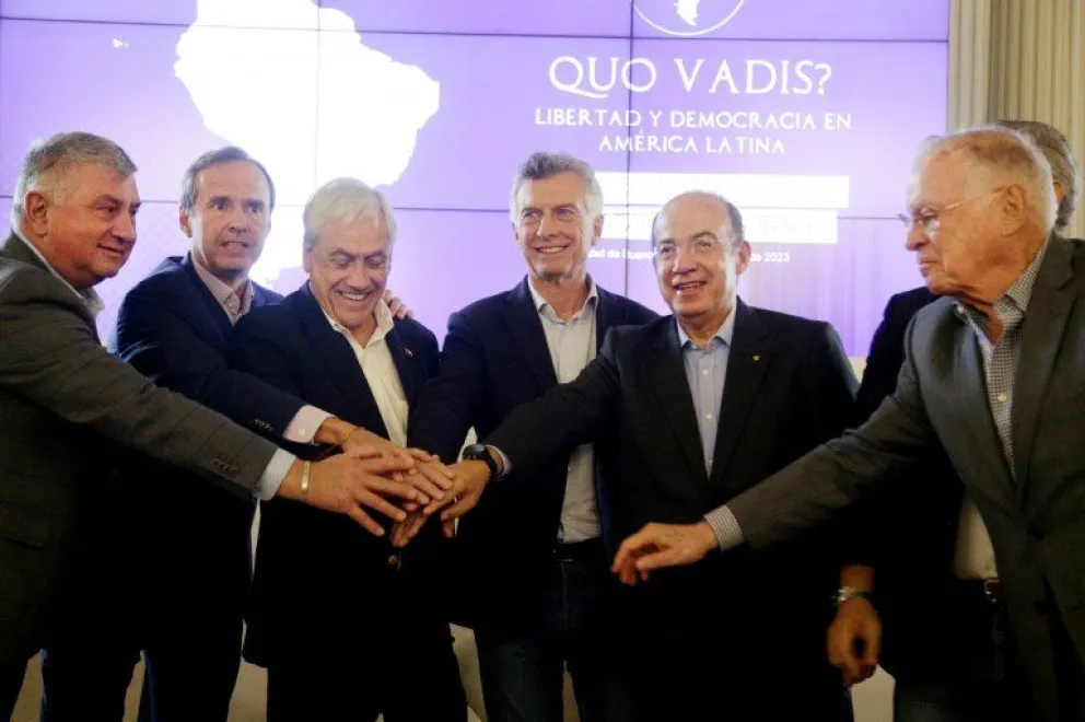 El Grupo Libertad destacó la necesidad de combatir el populismo y apoyar la democracia en la región