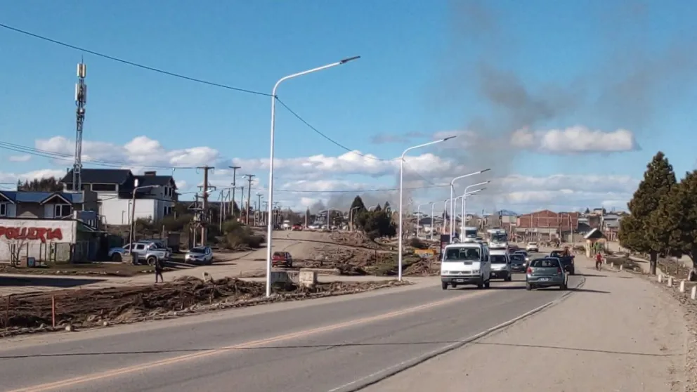La Delegación Sur no atenderá este lunes luego del incendio de ayer