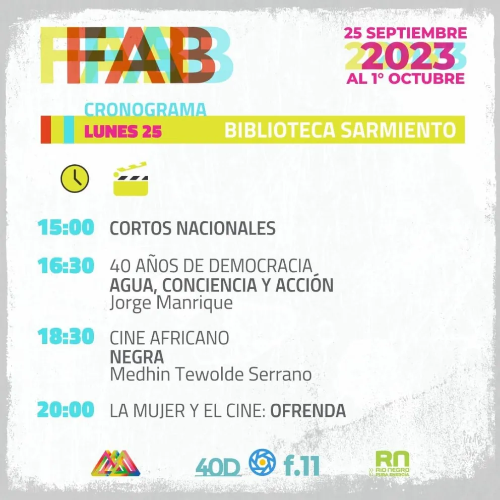 Empieza el FAB con proyecciones en la Biblioteca Sarmiento