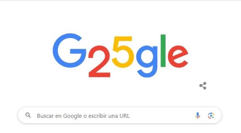 Google, el buscador más famoso celebra sus 25 años