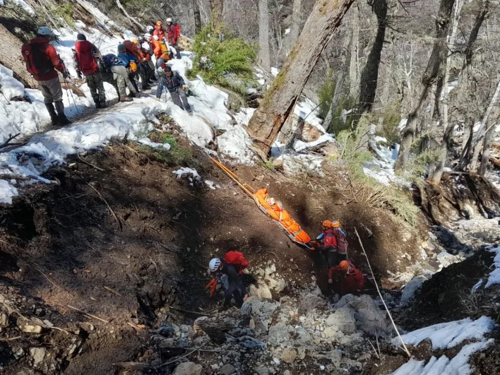 Así fue el rescate de las dos mujeres en el Frey