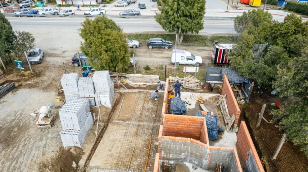 Retoman la construcción del Centro Social, Cultural y Deportivo N°5