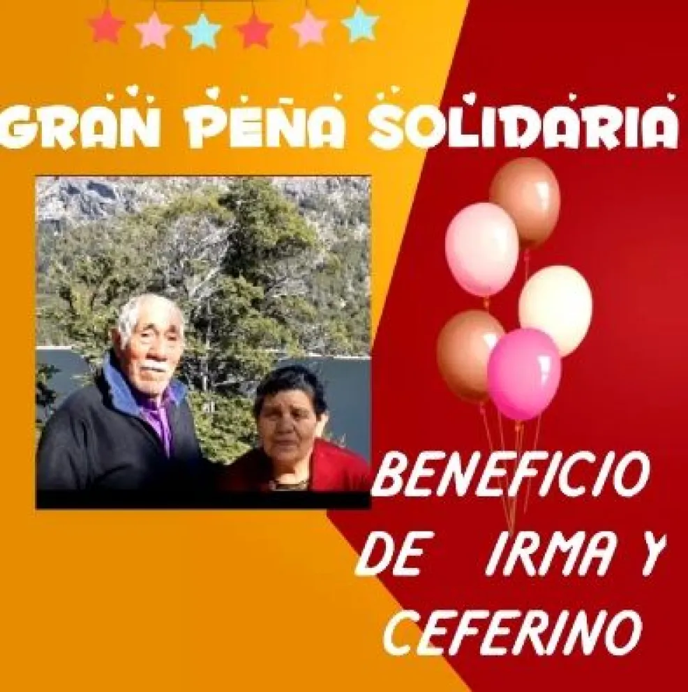 Se realizará la gran peña solidaria para ayudar a dos adultos mayores