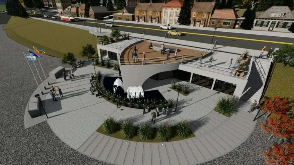 El Memorial de Malvinas se terminará de construir hacia fin de año