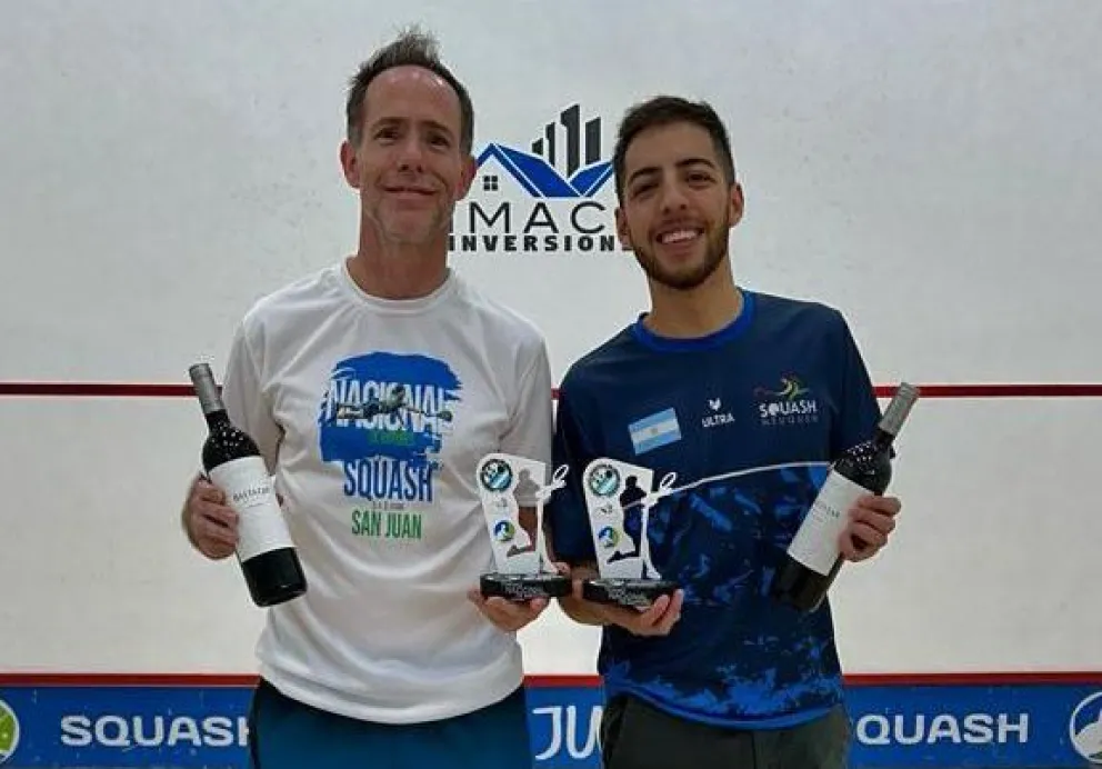 Pablo Fuentes Llevana fue subcampeón nacional de squash