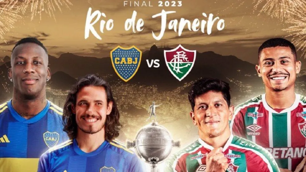 Confirmaron el horario de la final entre Boca y Fluminense