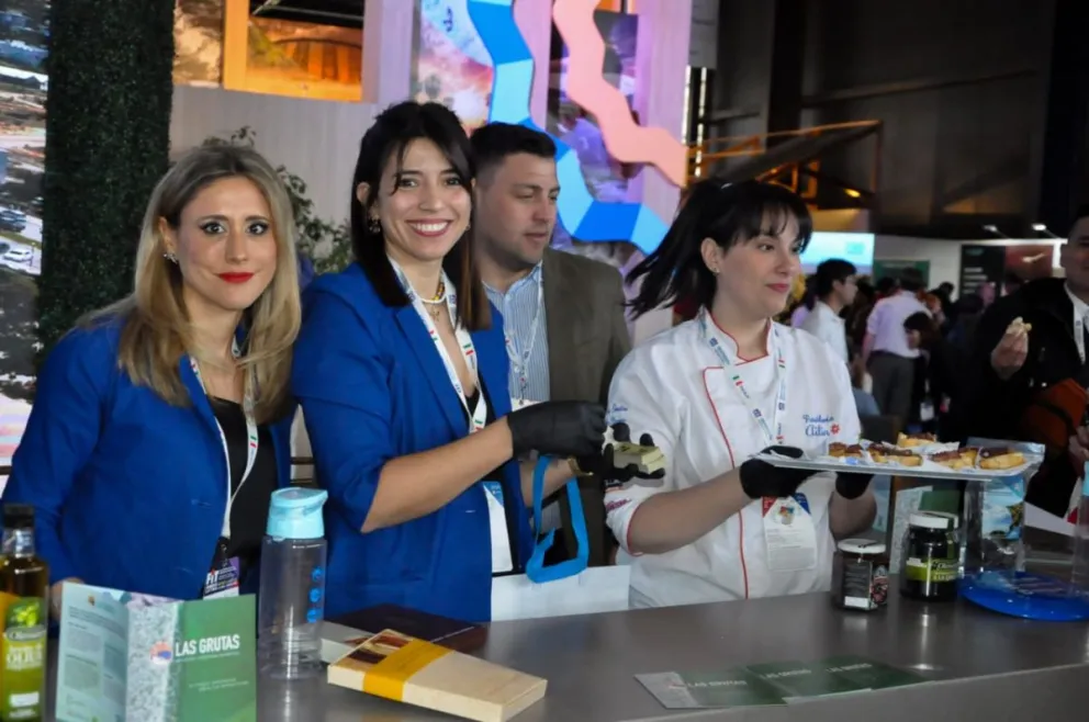 Las Grutas se presentó nuevamente con stand propio en la Feria de Turismo