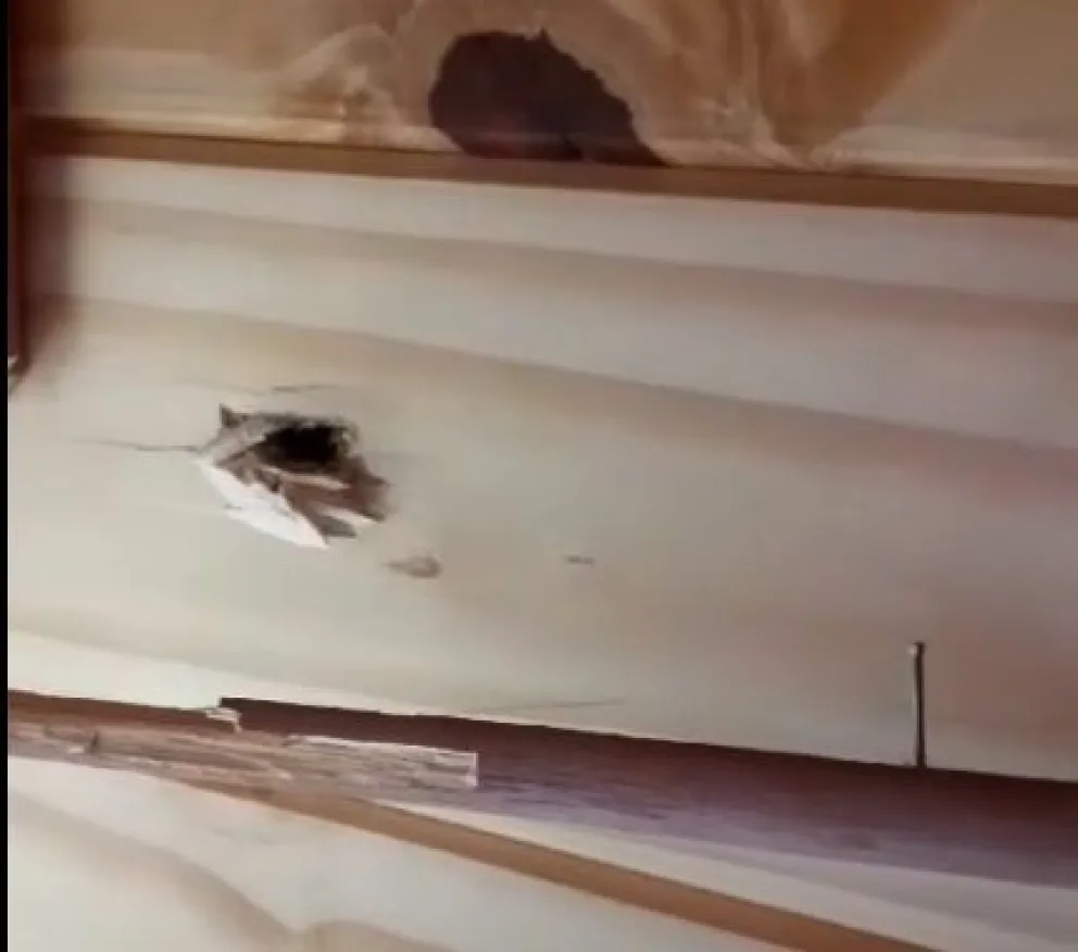 Bala perdida en Virgen Misionera: "Si mi mamá dormía en la habitación, sería otra la historia"