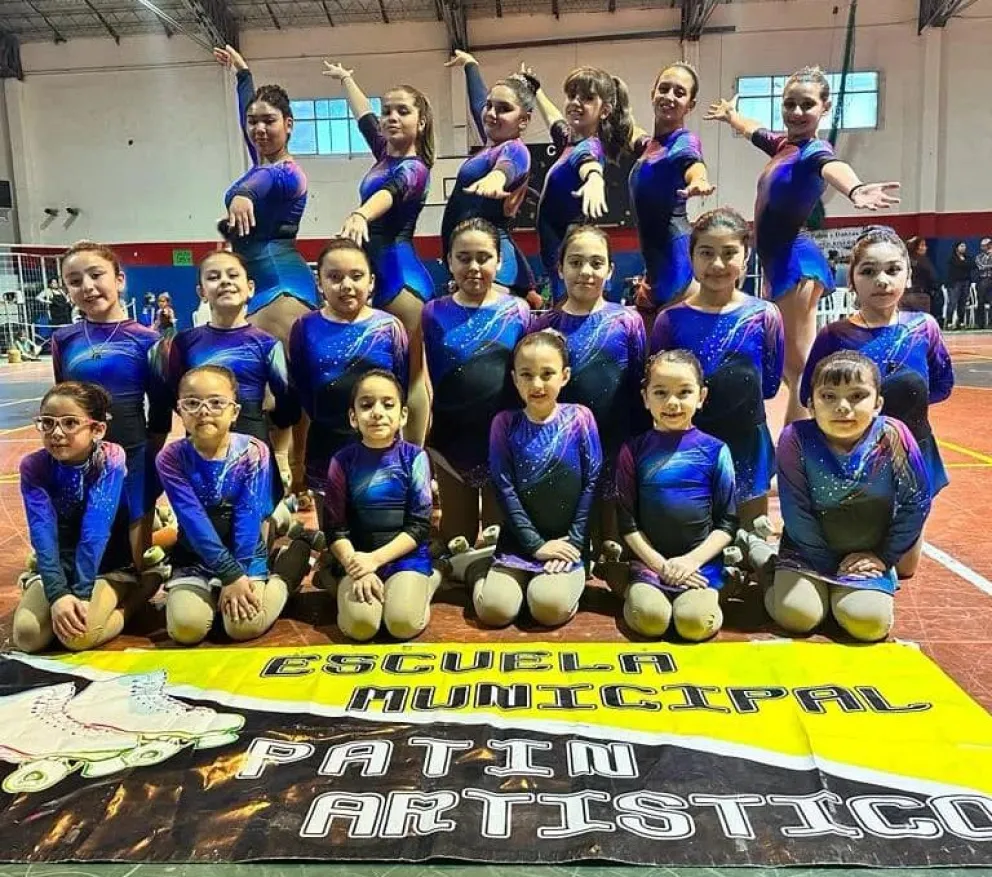 Hermosa experiencia de la Escuela Municipal de Patín en Junín de los Andes