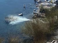 Notifoto: Nuevo vertido en el Lago Nahuel Huapi