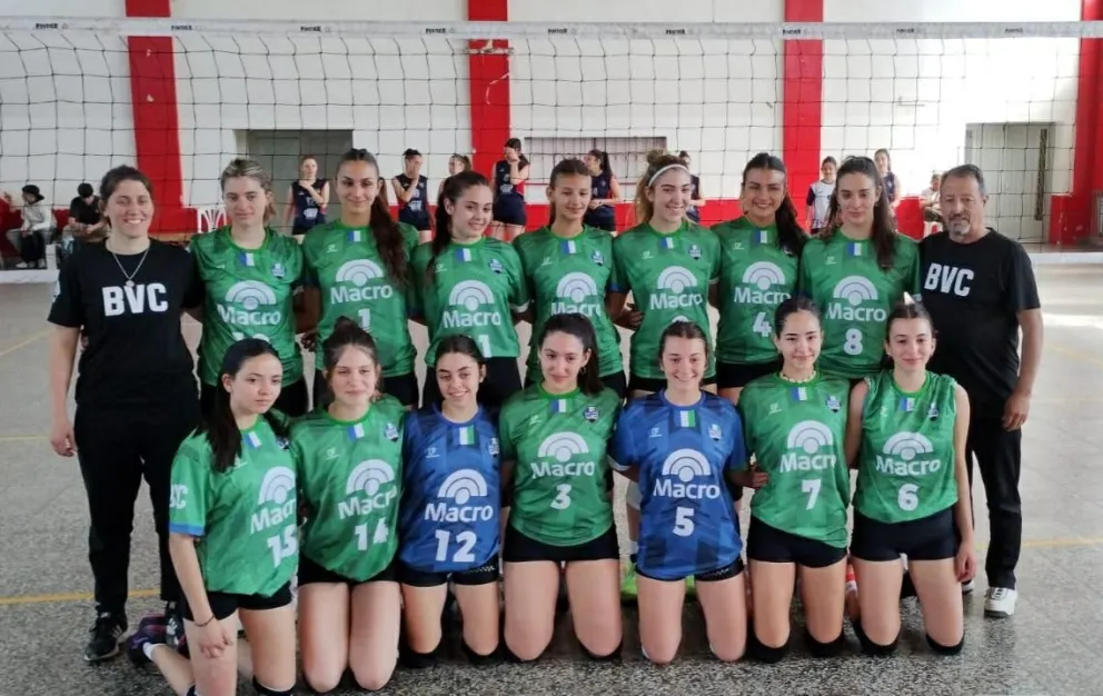 Copas de oro y plata para el vóley de Bariloche en el Provincial Sub18