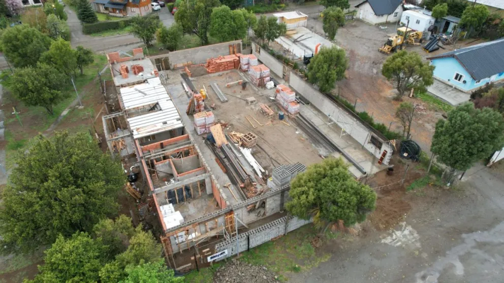 Avanza la obra del Centro Social, Cultural y Deportivo N°5