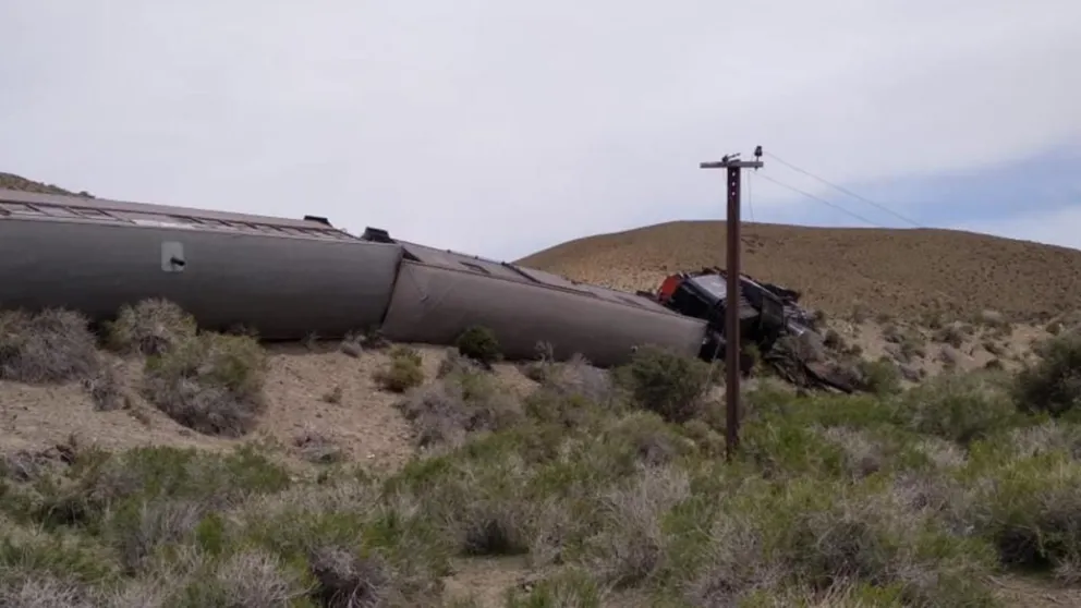 Descarriló La Trochita cerca de Jacobacci: Cuatro turistas extranjeros heridos