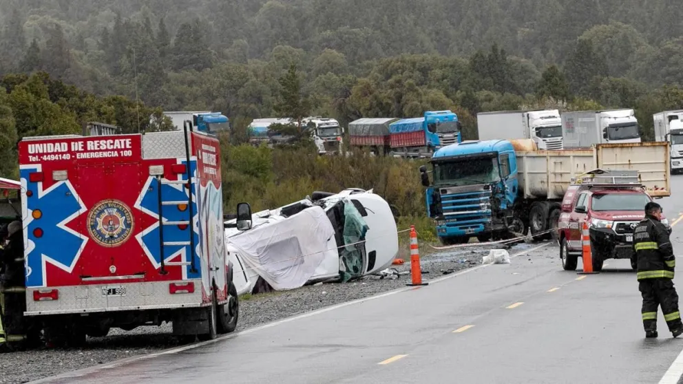 Dieron a conocer la identidad de las personas fallecidas en el choque de la Ruta 40
