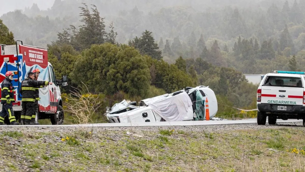 Choque fatal en la Ruta 40: El estado de salud de los heridos