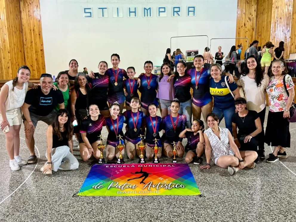 Emocionante y destacada participación de la Escuela Municipal de patín en el provincial 