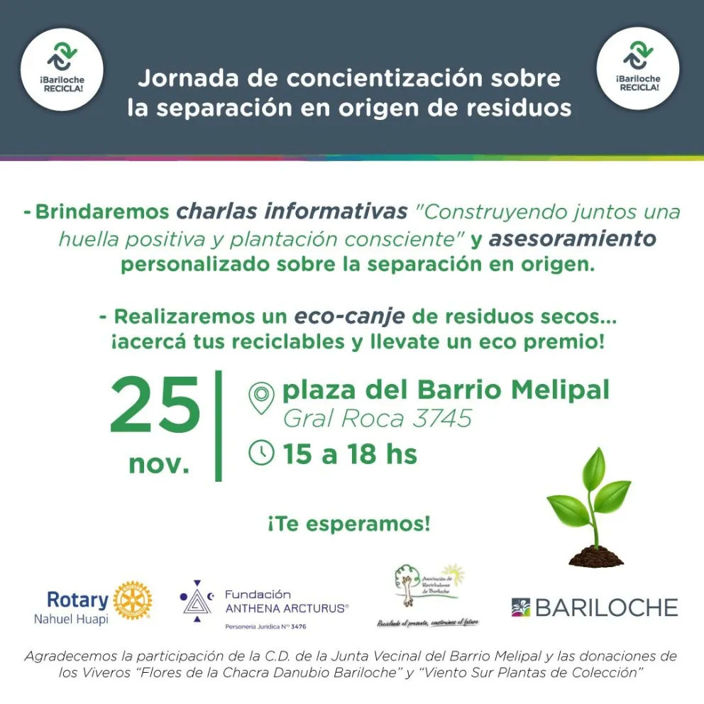 Invitan a Jornada de Concientización Ambiental